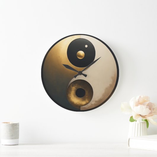 Art Yin Yang Grote Klok (Huis)