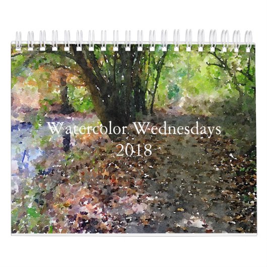 artanon #WatercolorWoensdag Kalender (Hoes)