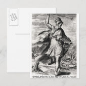 Artaxerxes II King of Persia Briefkaart (Voorkant / Achterkant)