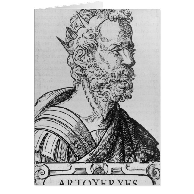 Artaxerxes II Koning van Perzië (Voorkant)