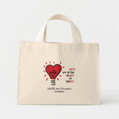 artbulblogobig, LAUSD Arts Education Coalition Mini Tote Bag (Voorkant)