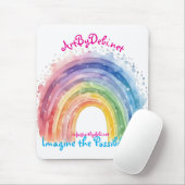 ArtbyDebi.net Rainbow Muismat (Met muis)