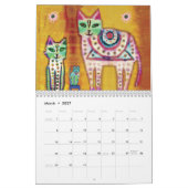 Artcats 2025 kalender (Mar 2027)