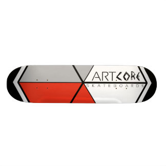 ArtCore-Skateboards/ Big Logo RED Persoonlijk Skateboard