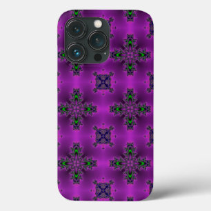 Artdeco Abstracte bloemen iPhone 13 Pro Hoesje