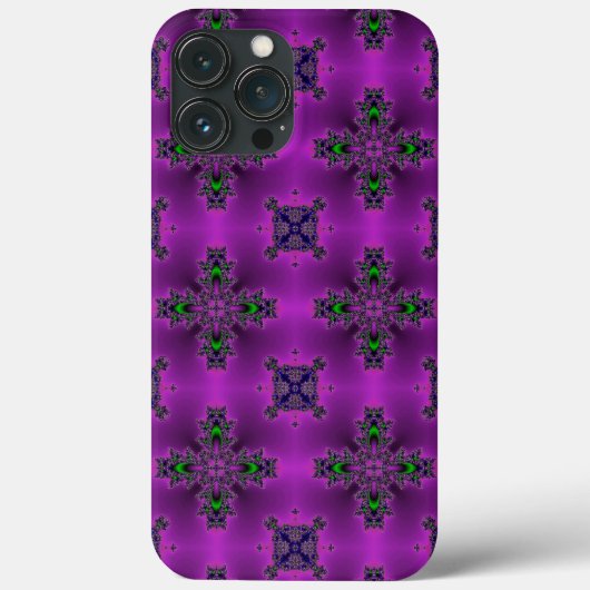 Artdeco Abstracte bloemen Case-Mate iPhone Case (Achterkant)