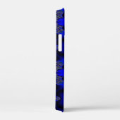 Artdeco bloemen in retro stijl Case-Mate iPhone case (Achterkant / Rechts)