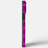 Artdeco bloemen in retro stijl met monogram Case-Mate iPhone case (Achterkant / Rechts)