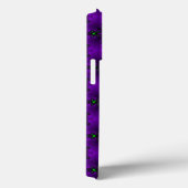 Artdeco Flowers in Retro Style with monogram Case-Mate iPhone Case (Achterkant / Rechts)