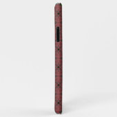 Artdeco Flowers in Retro Style with monogram Case-Mate iPhone Case (Achterkant/rechts)