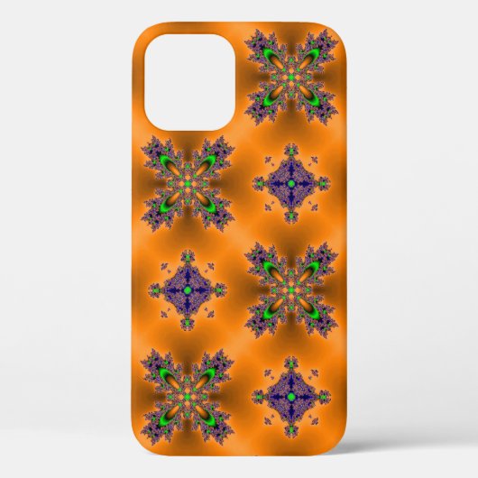 Artdeco Flowers in Retrostijl Case-Mate iPhone Case (Achterkant)