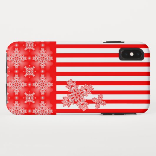 Artdeco Flowers in Retrostijl Case-Mate iPhone Case (Achterkant (horizontaal))