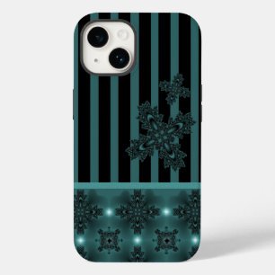 Artdeco Flowers in Retrostijl Case-Mate iPhone 14 Hoesje