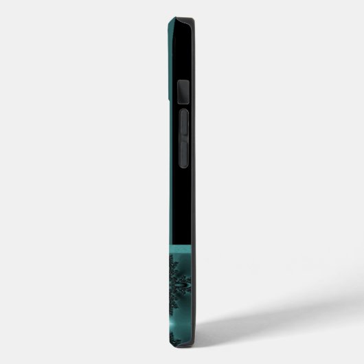 Artdeco Flowers in Retrostijl Case-Mate iPhone Case (Achterkant / Links)