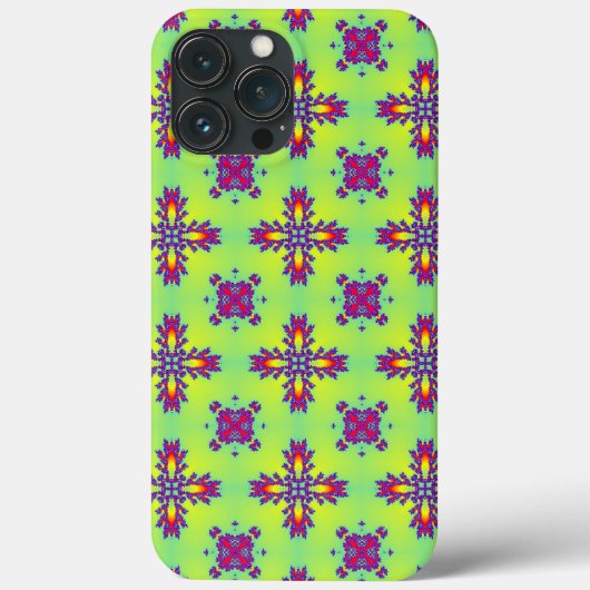 Artdeco Flowers in Retrostijl Case-Mate iPhone Case (Achterkant)