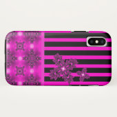 Artdeco Flowers in Retrostijl Case-Mate iPhone Case (Achterkant (horizontaal))