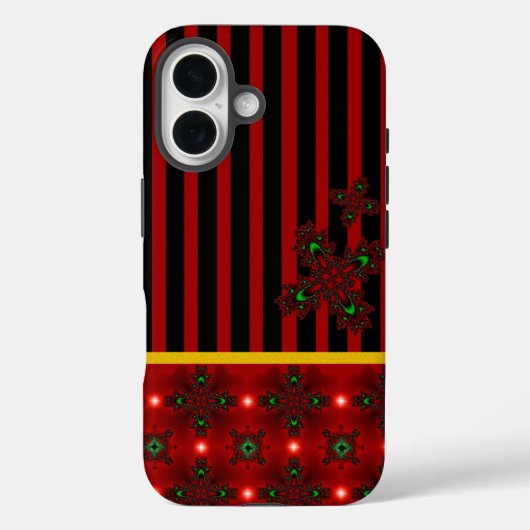 Artdeco Flowers in Retrostijl Case-Mate iPhone Case (Achterkant)