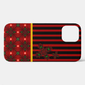 Artdeco Flowers in Retrostijl Case-Mate iPhone Case (Achterkant (horizontaal))