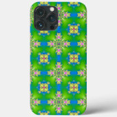 Artdeco Flowers in Retrostijl Case-Mate iPhone Case (Achterkant)