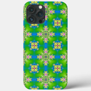 Artdeco Flowers in Retrostijl Case-Mate iPhone Case