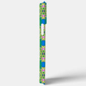 Artdeco Flowers in Retrostijl Case-Mate iPhone Case (Achterkant / Rechts)