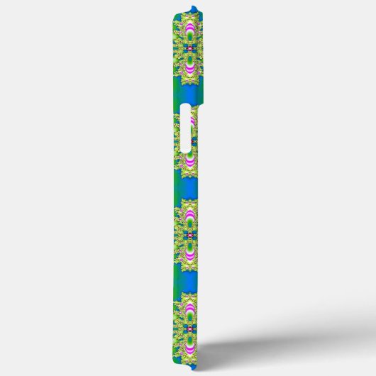 Artdeco Flowers in Retrostijl Case-Mate iPhone Case (Achterkant / Rechts)