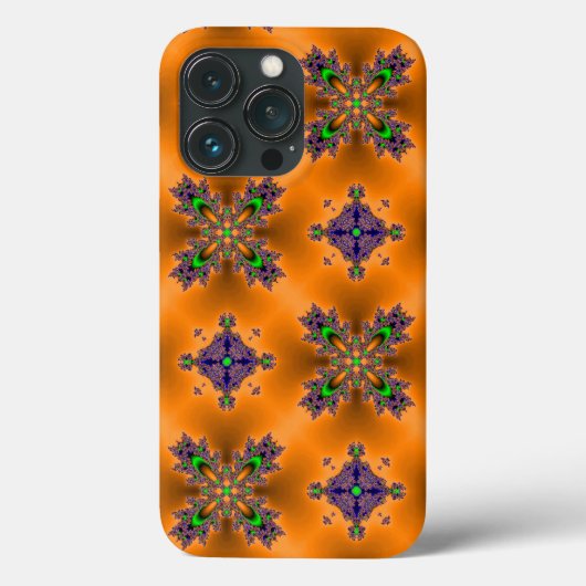 Artdeco Flowers in Retrostijl Case-Mate iPhone Case (Achterkant)