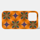 Artdeco Flowers in Retrostijl Case-Mate iPhone Case (Achterkant (horizontaal))