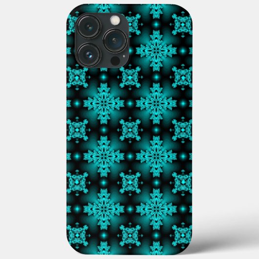 Artdeco Flowers in Retrostijl Case-Mate iPhone Case (Achterkant)