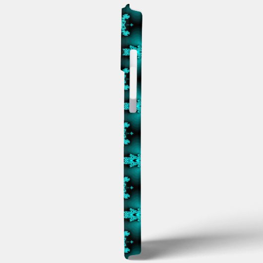 Artdeco Flowers in Retrostijl Case-Mate iPhone Case (Achterkant / Links)