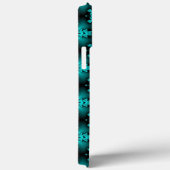 Artdeco Flowers in Retrostijl Case-Mate iPhone Case (Achterkant / Rechts)