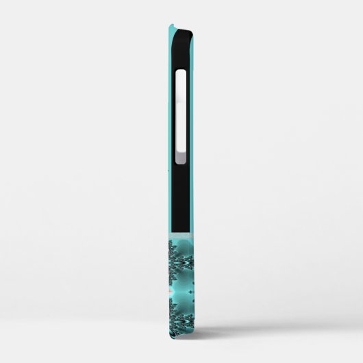 Artdeco Flowers in Retrostijl Case-Mate iPhone Case (Achterkant / Links)