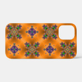 Artdeco Flowers in Retrostijl Case-Mate iPhone Case (Achterkant (horizontaal))