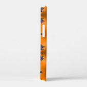 Artdeco Flowers in Retrostijl Case-Mate iPhone Case (Achterkant / Rechts)