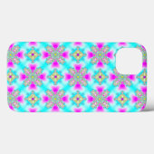 Artdeco Flowers in Retrostijl Case-Mate iPhone Case (Achterkant (horizontaal))