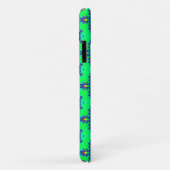 Artdeco Flowers in Retrostijl Case-Mate iPhone Case (Achterkant/rechts)