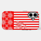 Artdeco Flowers in Retrostijl Case-Mate iPhone Case (Achterkant (horizontaal))