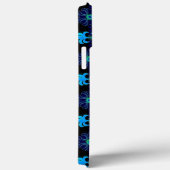Artdeco Flowers in Retrostijl Case-Mate iPhone Case (Achterkant / Rechts)