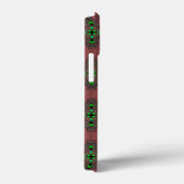 Artdeco Flowers in Retrostijl Case-Mate iPhone Case (Achterkant / Rechts)