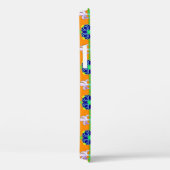 Artdeco Flowers in Retrostijl Case-Mate iPhone Case (Achterkant / Rechts)