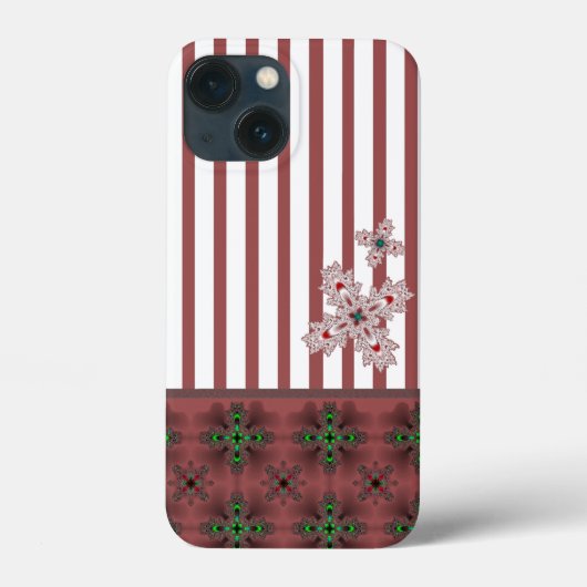 Artdeco Flowers in Retrostijl Case-Mate iPhone Case (Achterkant)