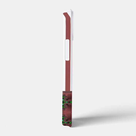 Artdeco Flowers in Retrostijl Case-Mate iPhone Case (Achterkant / Rechts)