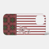 Artdeco Flowers in Retrostijl Case-Mate iPhone Case (Achterkant (horizontaal))