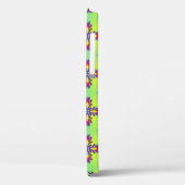 Artdeco Flowers in Retrostijl Case-Mate iPhone Case (Achterkant / Links)