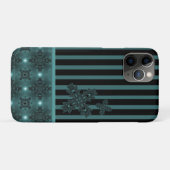 Artdeco Flowers in Retrostijl Case-Mate iPhone Case (Achterkant (horizontaal))