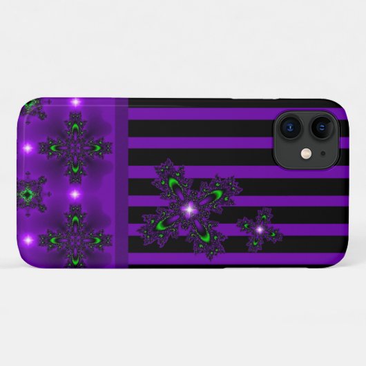 Artdeco Flowers in Retrostijl Case-Mate iPhone Case (Achterkant (horizontaal))