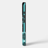 Artdeco Flowers in Retrostijl Case-Mate iPhone Case (Achterkant / Links)
