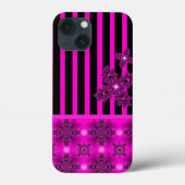 Artdeco Flowers in Retrostijl Case-Mate iPhone Case (Achterkant)