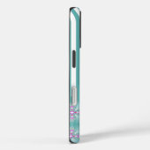 Artdeco Flowers in Retrostijl Case-Mate iPhone Case (Achterkant / Rechts)