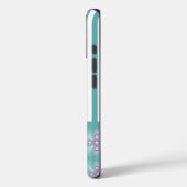 Artdeco Flowers in Retrostijl Case-Mate iPhone Case (Achterkant / Links)